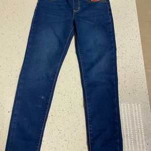 Levi’s dark blue kids jeans size 12 never used but has no tag